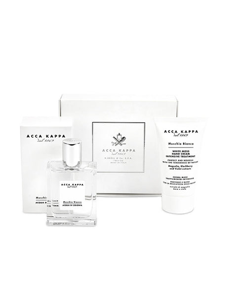 White Moss Gift Box - Eau de Cologne & Hand Cream